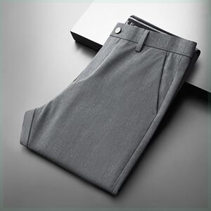 KaLanFort休闲男裤春款西装休闲裤韩版修身轻奢男士西裤九分裤。