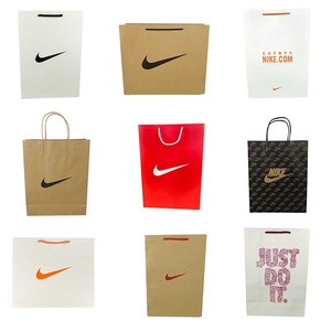 voneitil淘宝现货aj乔丹耐克 nike 潮牌加大牛皮纸袋子鞋盒服装礼品
