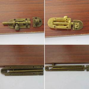 赢领家居 中式纯仿古铜插销门窗古典铜活门挡窗户木窗销门栓门销