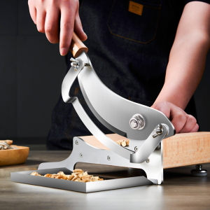 商用中草药材铡刀小型家用切药刀灵芝鹿茸人参黄芪闸阿胶糕切片机