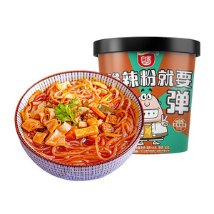 包邮白家陈记酸辣粉145克*12桶装网红酸辣粉丝速食整箱