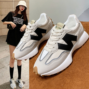 小蛮腰老爹鞋新款爆款百搭阿甘华夫鞋女戈美其女鞋官方旗舰店官网