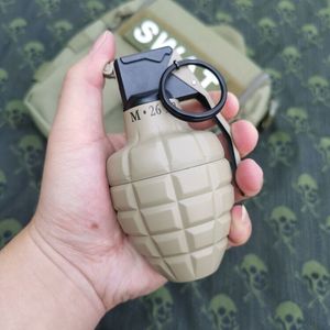 金属发烧级军事收气m84震撼m18烟h雾战术手雷模型弹充藏防风打