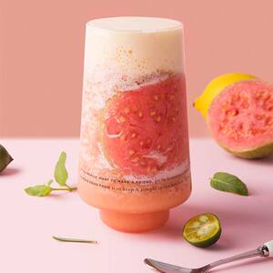 zm鲜活芭乐汁3kg 红芭乐浓缩饮料番石榴汁奶茶原料芭乐石榴饮料果