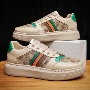 fashion canvas flat shoes for mens白色男士帆布休闲板鞋秋冬季