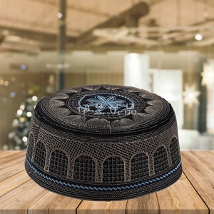 新品帽回回夏季男士男礼s特帽子男沙拜白色帽白号帽小白帽中东新