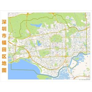 福田区地图