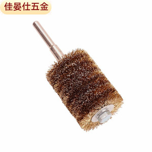 加厚钢丝刷圆形轮除锈刷子电动钢丝刷头金属抛光打磨刷木雕去皮
