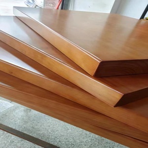 木板定制餐桌家用窗板白蜡木板桌台面木板飘窗吧台实木隔板一字板