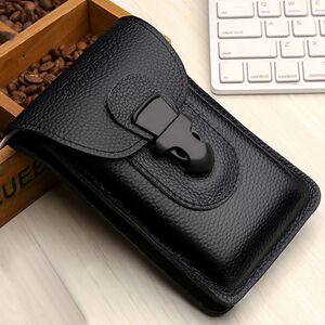 男士手机包腰包多功能7寸穿皮带腰挂包时尚百搭户外工地包零钱包