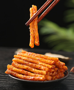 劲丰霸王牛筋辣条小包装台式素香肠