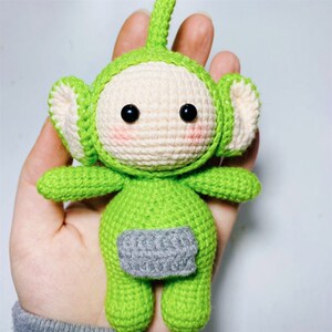 钩针天线宝宝成品手工编织毛线diy丁丁迪n西拉拉波儿公仔娃娃挂件