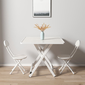 阳台桌椅ins风网红洽谈桌小方桌收纳小桌子j凳子一套简约小型天台