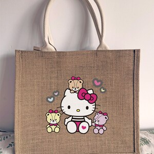 muji无印良品麻布袋烫画大号手提袋diym手绘改造装饰订制托特包