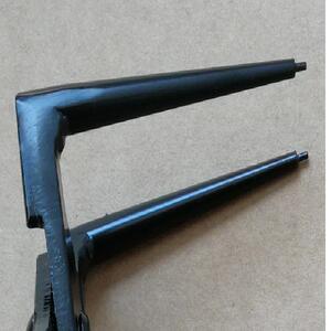 新品° 加长挡圈钳卡v簧 环钳 孔内卡簧卡汽修工具