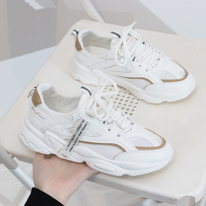 富贵鸟春夏季老爹鞋女款2021年新款爆款潮ins百搭港风运动小白鞋