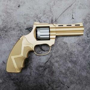 左轮砸响炮全金属火炮枪纸炮子枪1:2.05合金砸响枪弹玩具不可发射