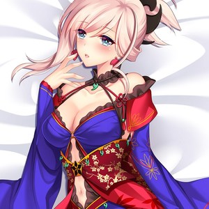 fgo宫本武藏双层等身p抱枕套fate双面动漫周边元宅男生日礼物定制