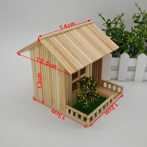 竹签一次性筷子diy手工制作房子模型创意工艺作品礼物z材料包成品