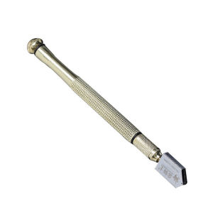 滚轮式玻璃刀金刚石划厚玻璃瓷砖切割手刀推刀铜柄款3-12mm一把价