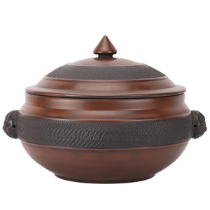 云南电气锅家用多功能 电炖汽锅鸡商用汽锅 建水紫陶紫砂蒸汽汤锅