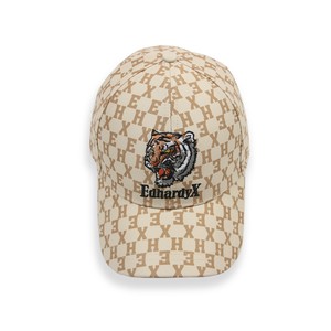 ed hardy x虎头绣花帽子经典配色logo满印棒球帽x1ndud03