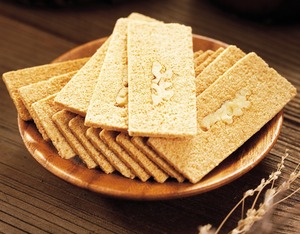 【麦蒂酥工厂】嵌桃麻糕 南通特产芝麻糕点饼干办