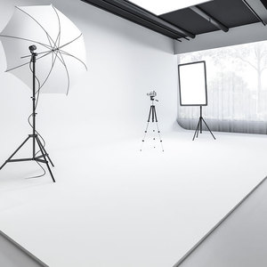 慕凯风影棚漆无影墙漆摄影棚墙面漆纯白色哑光耐磨无影漆绿幕墙漆