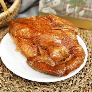 德州沈氏扒鸡麻油鸡五香脱骨扒鸡真空熟食卤味山东特产酥香脱骨