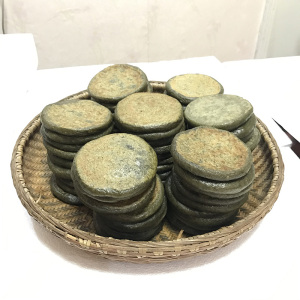 罗田软萩粑湖北特产黑芝麻软芡粑散装清明果青团早餐糯叽叽糕点新