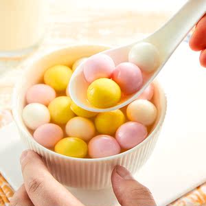 思念速冻小小汤圆五彩三合一组合装水煮元宵糯米小圆子汤圆