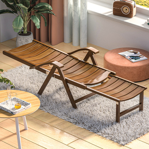 躺椅老人专用午休折叠椅靠背竹椅阳台家用休闲凉椅夏天午睡椅大人