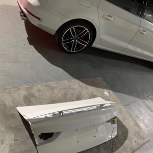 尾迪电动奥翼全车系改装升级尾翼rs/b/a3/435/6/8自动升降尾翼定