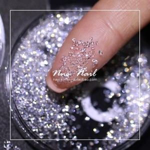 美甲微钻水晶砂小碎钻超闪指甲装饰钻石奢华水钻饰品满钻