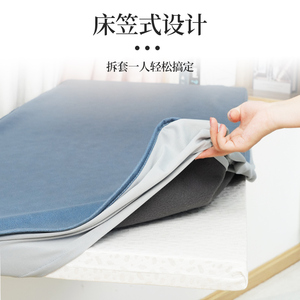 飘窗垫床笠式套罩可拆洗窗台垫榻榻米垫沙发垫保护罩垫子布套定做