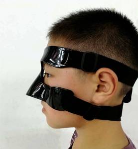 儿童小孩鼻子鼻罩骨折护具运动打球篮球足球面部防护面罩面具护脸