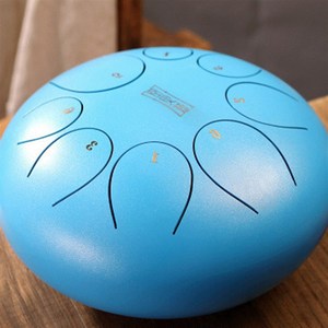 新款玲珑鼓色空灵鼓12寸成人初学昦镈手碟11音10寸钢舌c击鼓调.