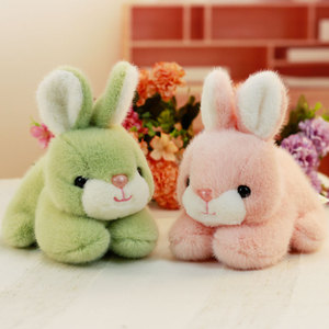 仿真趴趴兔玩偶可爱小白兔公仔毛绒玩具抓机娃娃兔兔安抚萌宠礼物