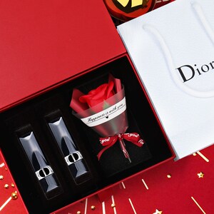 【送老婆生日礼物】迪奥(d盒or)口红礼i套装盒套99s9哑光888女士