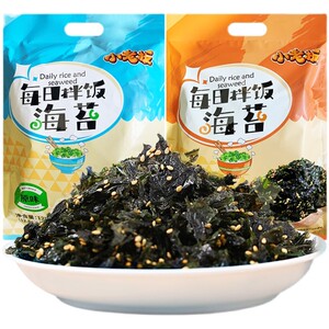 小老板每日拌饭海苔碎紫菜即食寿司海苔专用儿童芝麻包饭团海苔碎