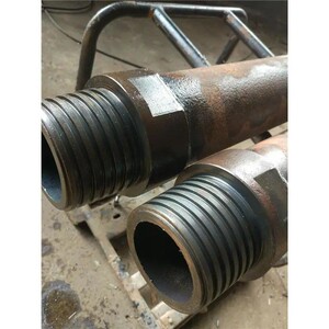 打井机配件钻杆接头水钻顶杆锥度螺纹接头水钻地质机接头对接加工