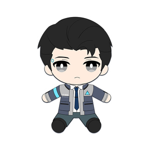 底特律服边康纳坐k姿公仔周装娃娃毛绒cos化身为人类制换款变装l