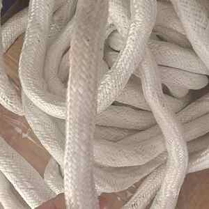 石棉绳硅酸铝绳烤房炉子专用耐火密封用20mm 直径6米整根价格密封
