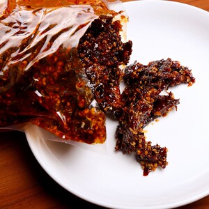 胡牛肉干老二巫溪特产重庆特产麻辣小吃400g肉类零食即食解馋食品