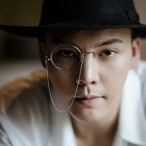 梁三水ya淘宝【萌猫家】洛丽塔lolita单片镜单片眼镜基佬镜杀破狼