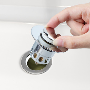 水池漏塞防臭地漏洗脸盆塞子水槽洗手浴盆漏水塞神器下水道堵口器