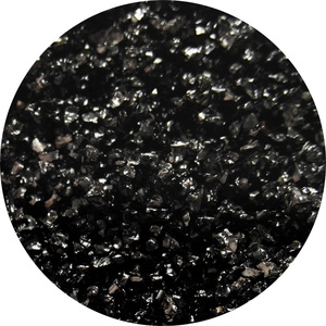 黑金沙黑色砂石h水草泥底砂造景鱼缸底部装饰多肉铺面细沙水族专