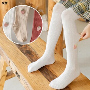 000人付款淘宝针织裤女童打底裤中厚加绒秋冬季九分裤紧身磨毛保暖