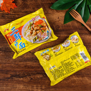 华丰三鲜伊面排骨味