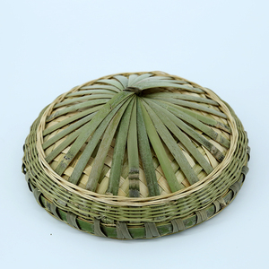 新品工缸盖鸡双层竹子锅盖竹编制品蒸盖甑火柴盖子w特惠包邮竹篾